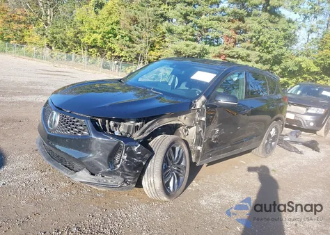 2023 Acura Rdx A-Spec Package из США, поврежденный, VIN 5J8TC2H68PL018703